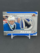 2011 IN THE GAME BETWEEN THE PIPES - SILVER VERSION - GAME-USED PATCH - R. LUONGO -