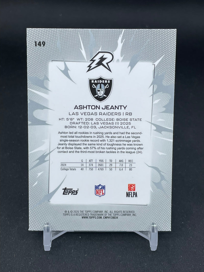 2026 TOPPS RESURGENCE - A. JEANTY -
