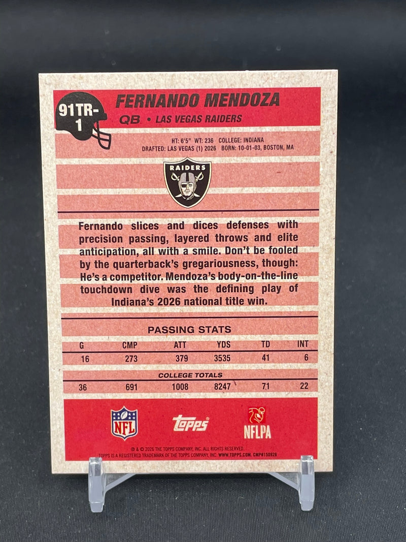2026 TOPPS - 35TH ANNIVERSARY - F. MENDOZA -
