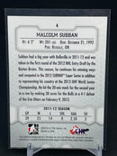 2012 IN THE GAME BETWEEN THE PIPES - CHL PROSPECTS - M. SUBBAN -