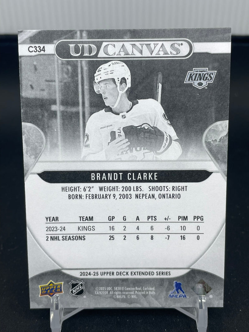 2024 UPPER DECK EXTENDED SERIES - B/W - UD CANVAS - B. CLARKE -