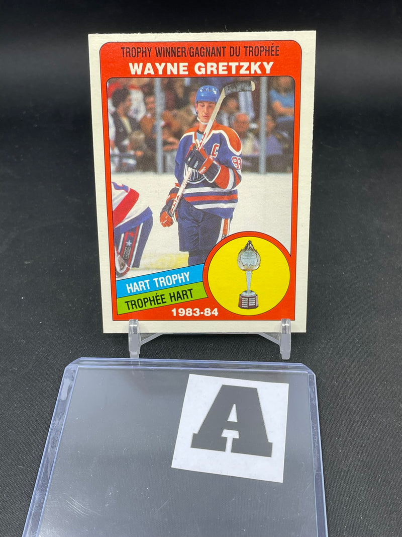 1984 O-PEE-CHEE - HART TROPHY - W. GRETZKY -