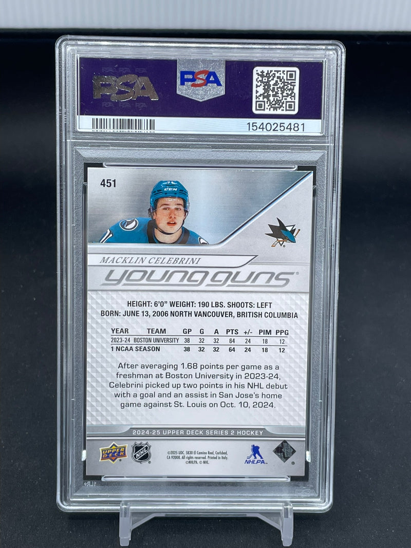 2024 UPPER DECK SERIES TWO - YOUNG GUNS - M. CELEBRINI -