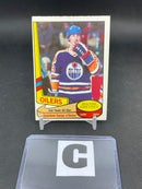 1980 O-PEE-CHEE - 2ND TEAM ALL-STAR - W. GRETZKY -