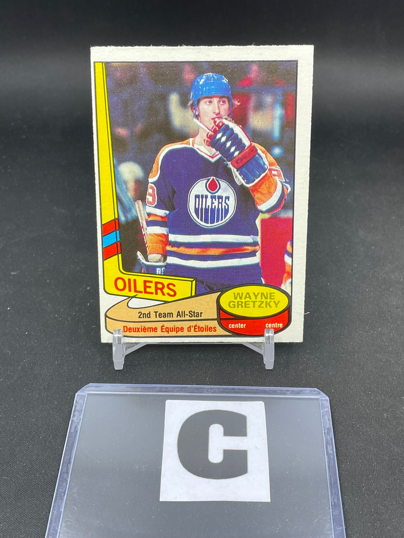 1980 O-PEE-CHEE - 2ND TEAM ALL-STAR - W. GRETZKY -