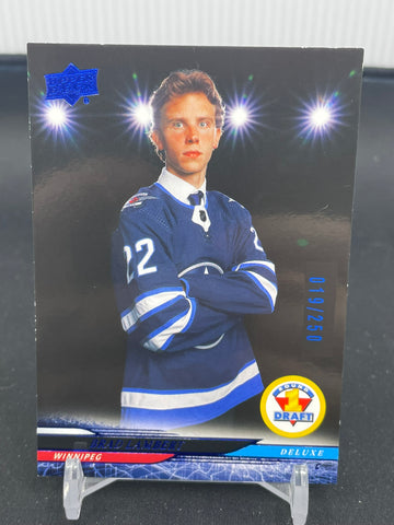 2024 UPPER DECK EXTENDED SERIES - DELUXE - ROUND 1 DRAFT - B. LAMBERT - #738 - #'D/250 - RC