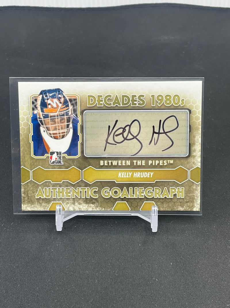 2012 IN THE GAME BETWEEN THE PIPES - DECADES - K. HRUDEY -