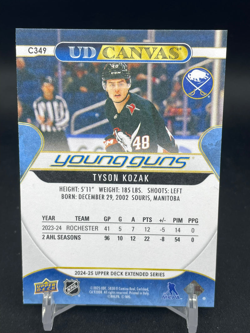 2024 UPPER DECK EXTENDED SERIES - UD CANVAS - YOUNG GUNS - T. KOZAK -