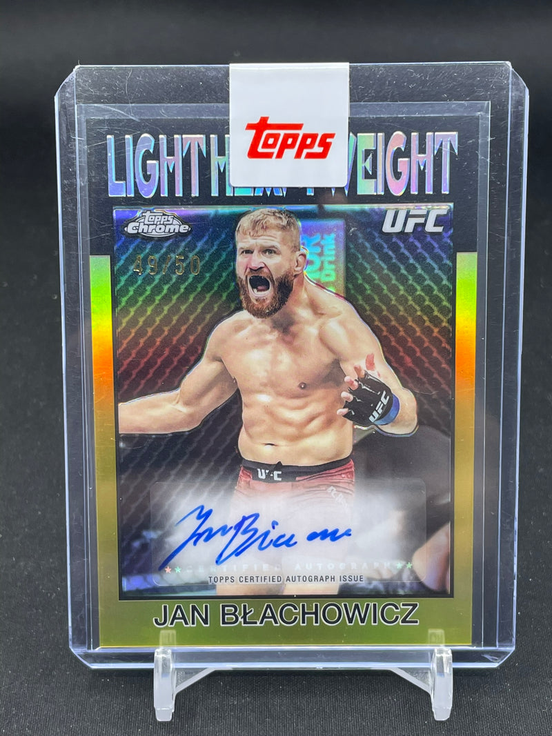 2026 TOPPS CHROME - 1986 TOPPS SIGNATURE - J. BLACHOWICZ - #86S-JB - #'D/50 - AUTOGRAPH