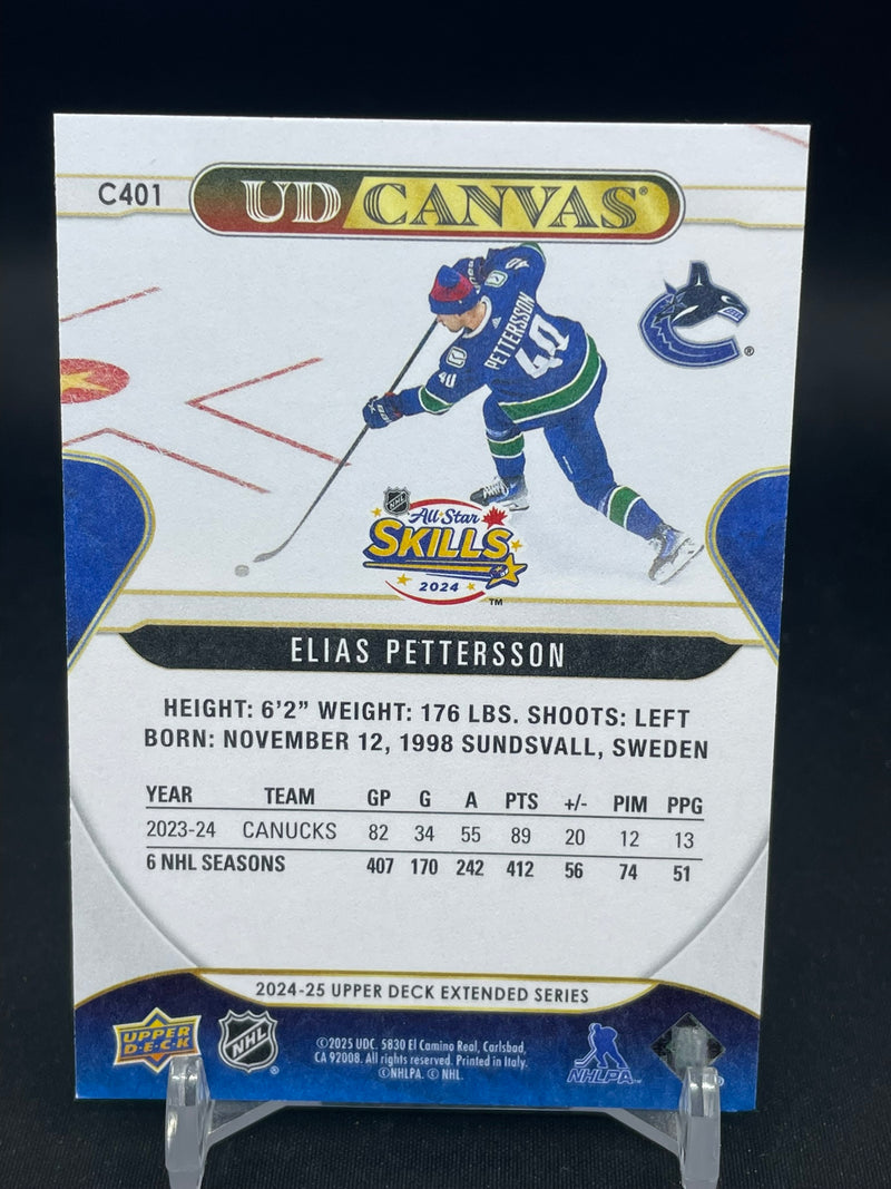 2024 UPPER DECK EXTENDED SERIES - UD CANVAS - ALL-STAR SKILLS - E. PETTERSSON -