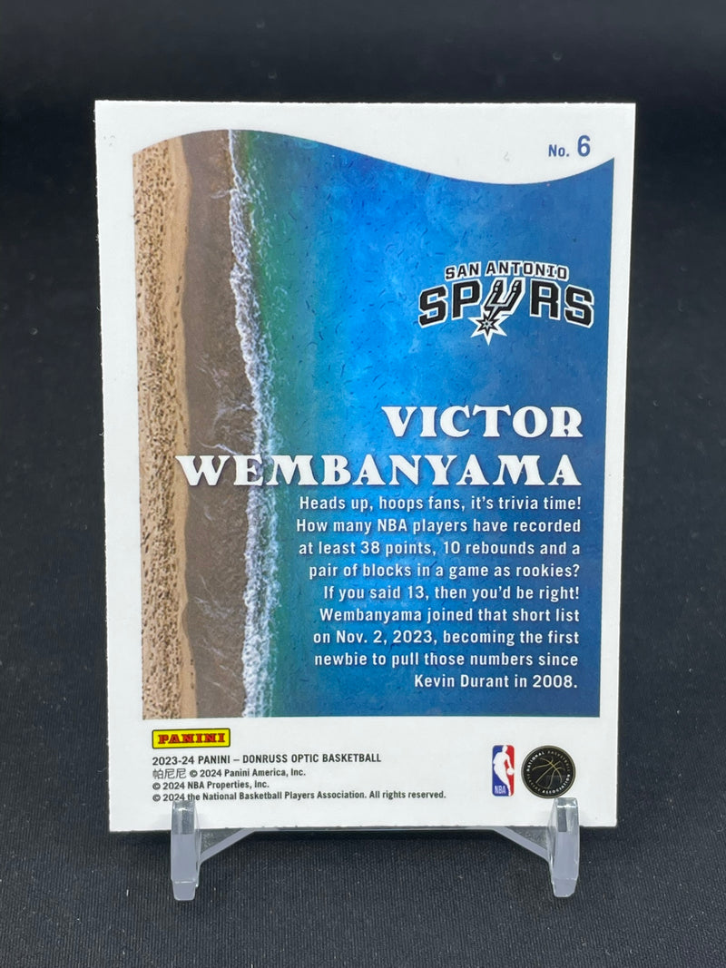 2023 PANINI DONRUSS OPTIC - SPLASH! - V. WEMBANYAMA -
