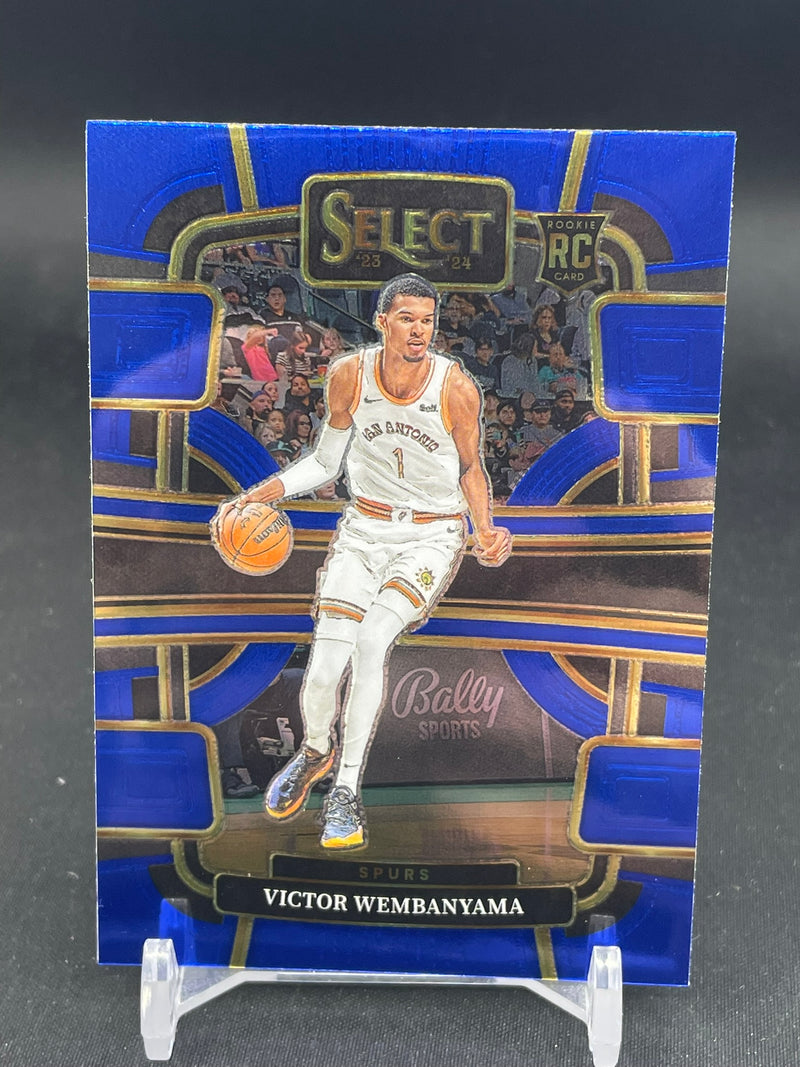 2023 PANINI SELECT - BLUE - V. WEMBANYAMA -