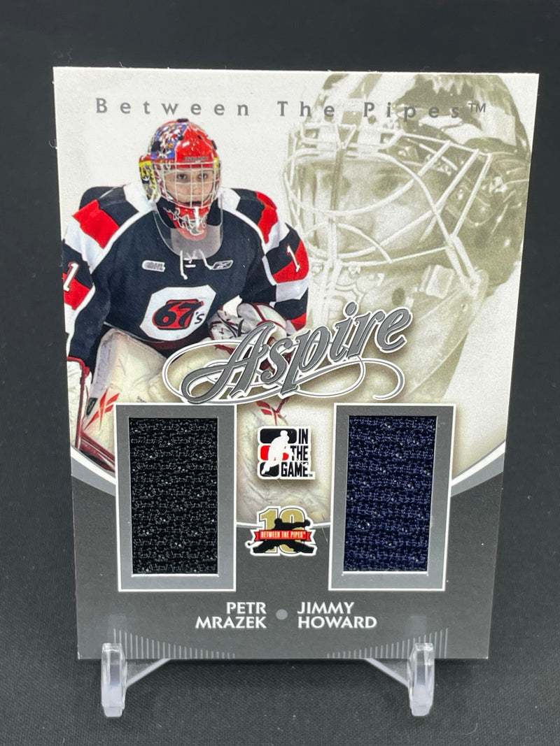 2011 IN THE GAME BETWEEN THE PIPES - SILVER VERSION - ASPIRE - P. MRAZEK / J. HOWARD -