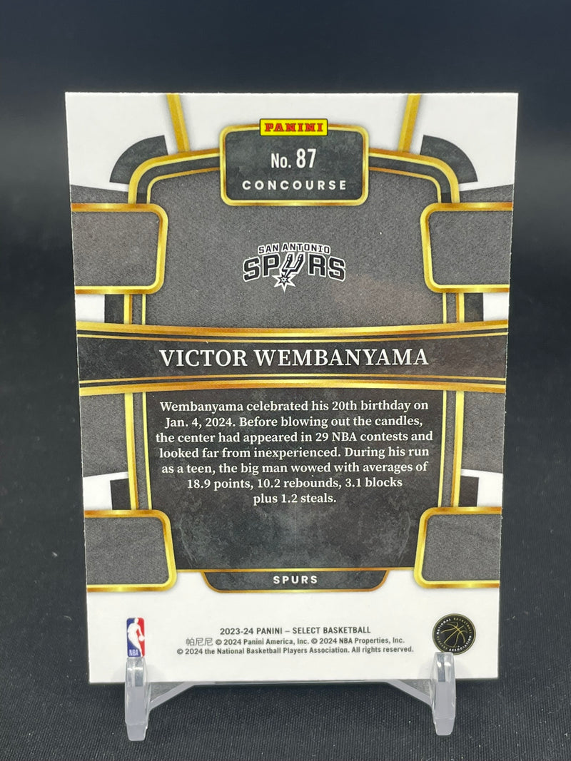 2023 PANINI SELECT - BLUE - V. WEMBANYAMA -
