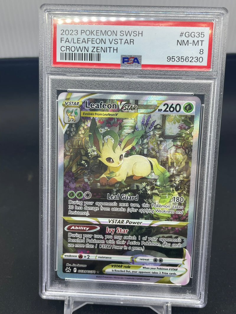 POKEMON - CROWN ZENITH - LEAFEON VSTAR - FULL ART -