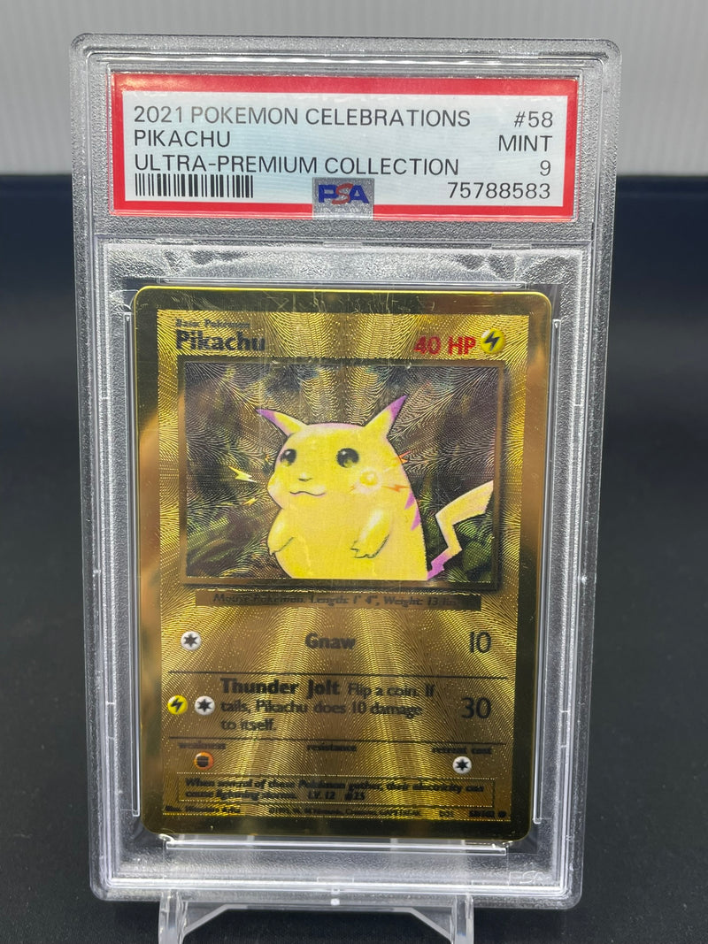 POKEMON - UPC PROMO METAL - PIKACHUI -