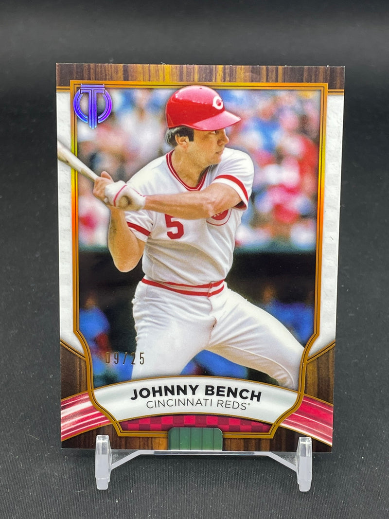 2022 TOPPS TRIBUTE - ORANGE - J. BENCH - #86 - #'D/25