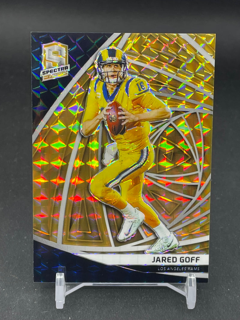 2019 PANINI SPECTRA - NEON ORANGE - J. GOFF - #61 - #'D/15