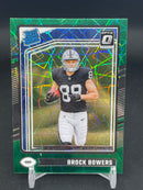 2024 PANINI DONRUSS OPTIC - GREEN VELOCITY - RATED ROOKIE - B. BOWERS -