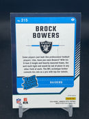2024 PANINI DONRUSS OPTIC - GREEN VELOCITY - RATED ROOKIE - B. BOWERS -