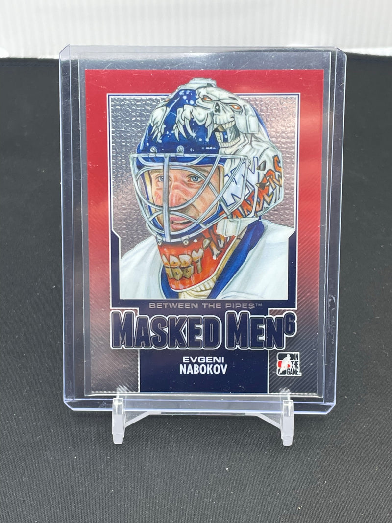 2013 IN THE GAME BTWEEN THE PIPES - MASKED MEN 6 - RED - SINGLES -