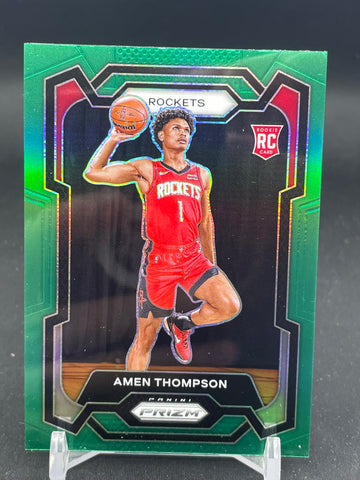 2023 PANINI PRIZM - GREEN PRIZM - A. THOMPSON - #150 - RC