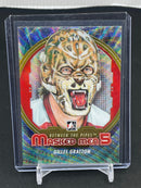 2012 IN THE GAME BETWEN THE PIPES - SILVER - MASKED MEN 5 - G. GRATTON  - MM-14