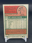 2024 TOPPS HERITAGE HIGH NUMBER - GREEN - MINI - M. WALDRON -