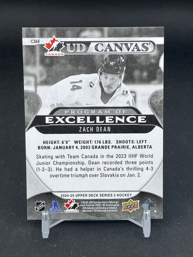 2024 UPPER DECK SERIES TWO - B/W UD CANVAS - PROGRAM OF EXCELLENCE - Z. DEAN -