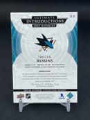 2023 UPPER DECK ULTIMATE - PURPLE - ULTIMATE INTRODUCTIONS - T. ROBINS - #UI-28 - #'D/10 - AUTOGRAPH - RC