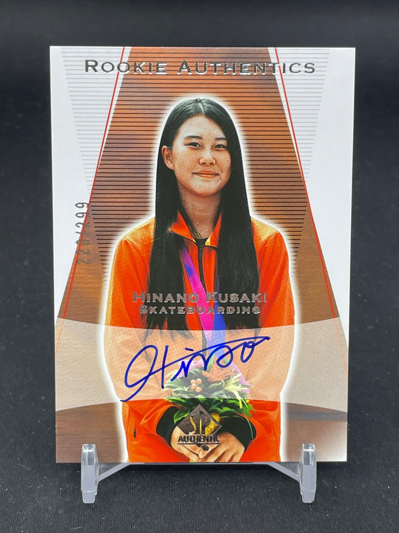 2025 UPPER DECK GOODWIN CHAMPIONS - ROOKIE AUTHENTICS - H. KUSAKI - #03-KH - #'D/299 - AUTOGRAPH - RC