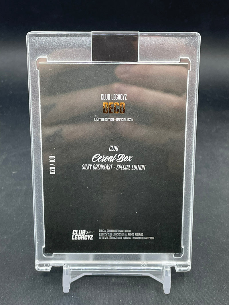 2025 CLUB LEGACYZ - CEREAL BOX - DECO -