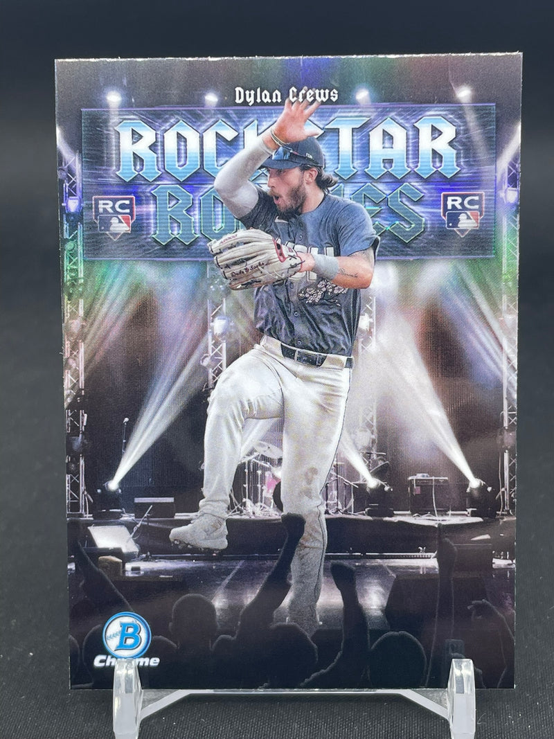 2025 TOPPS BOWMAN CHROME - ROCKSTAR ROOKIES - D. CREWS -