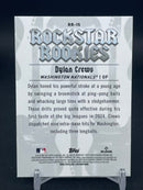 2025 TOPPS BOWMAN CHROME - ROCKSTAR ROOKIES - D. CREWS -