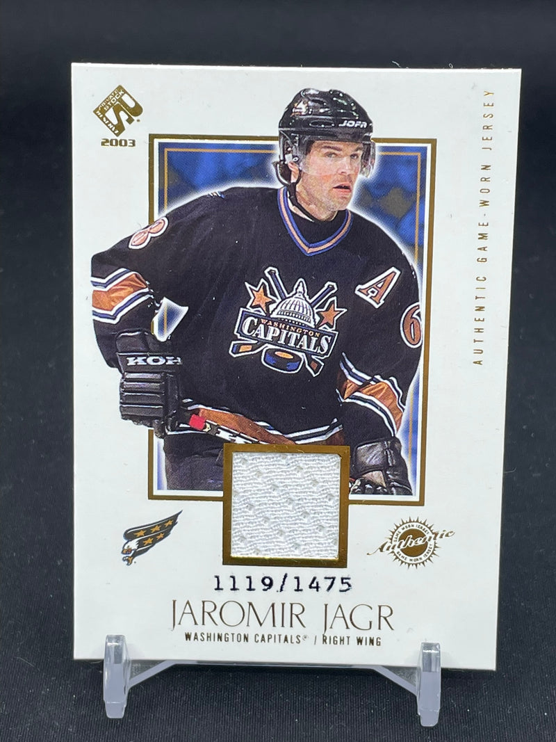 2002 PACIFIC PRIVATE STOCK RESERVE - AUTHENTIC - J. JAGR - #149 - #'D/1475 - RELIC
