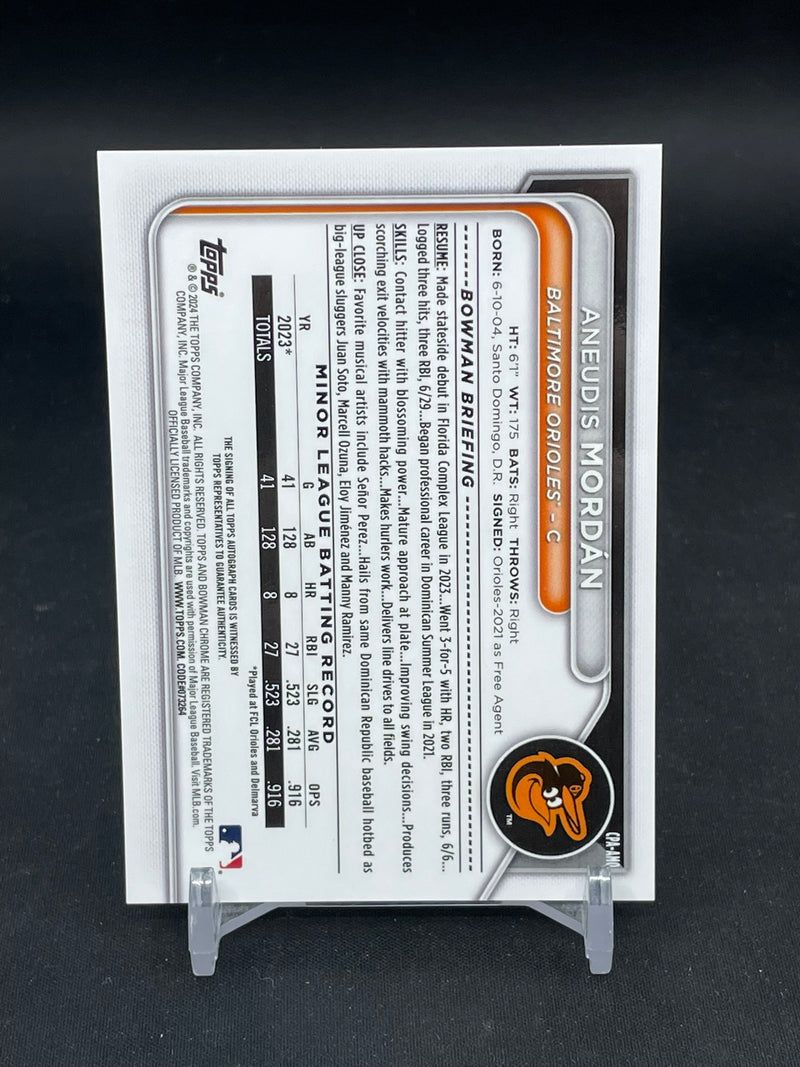 2024 TOPPS BOWMAN CHROME - 1ST BOWMAN - A. MORDAN -