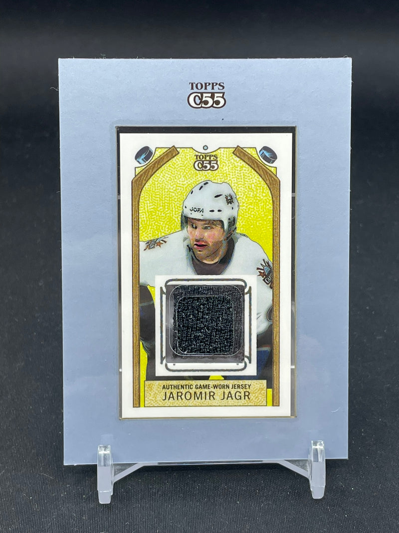 2003 TOPPS C55 - FRAMED MINI RELICS - J. JAGR -