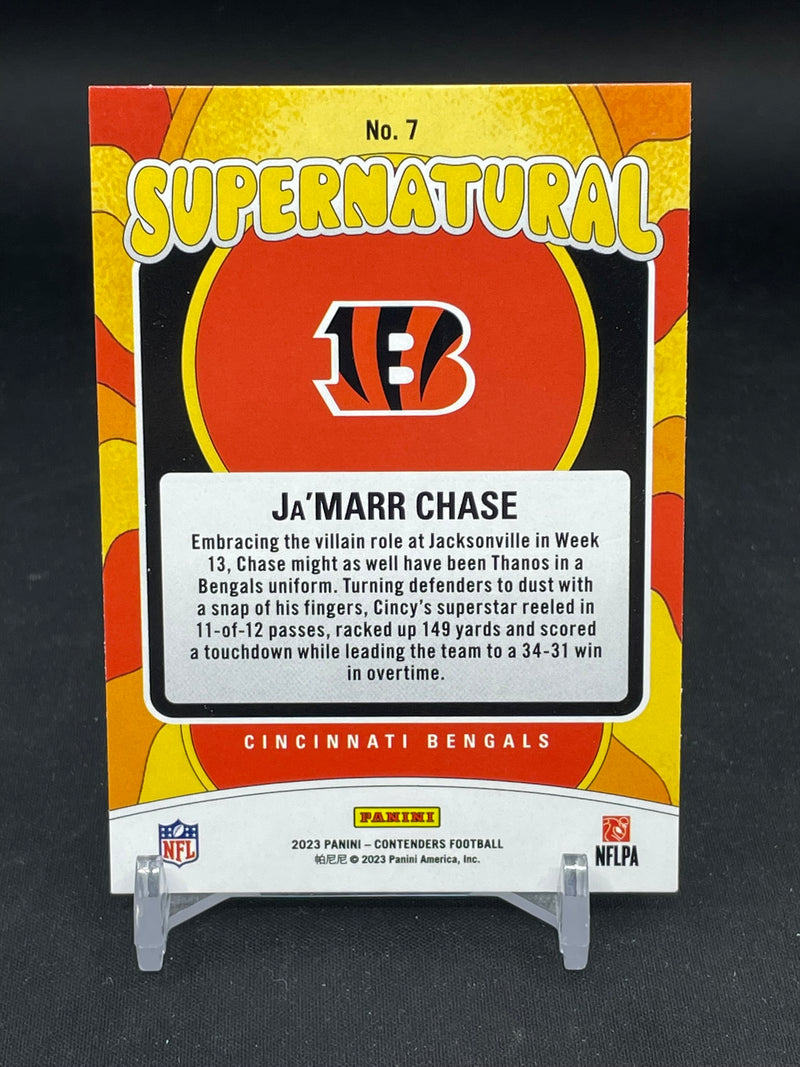 2023 PANINI CONTENDERS - SUPERNATURAL - J. CHASE -