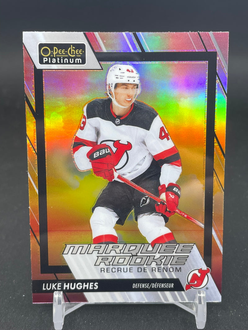 2023 UPPER DECK O-PEE-CHEE PLATINUM - SUNSET - MARQUEE ROOKIE - L. HUGHES -