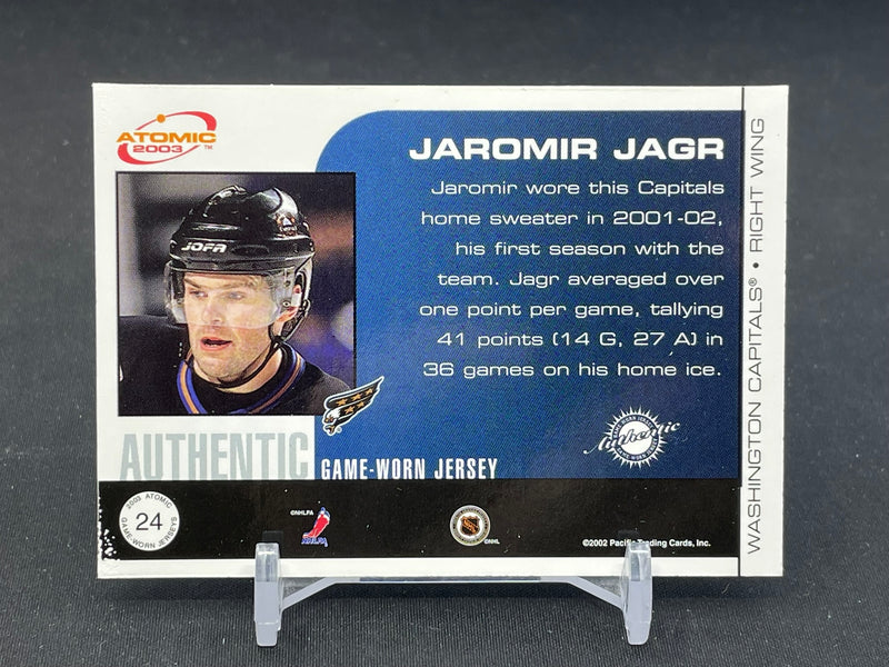 2002 PACIFIC ATOMIC - AUTHENTIC - J. JAGR -