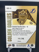 2023 UPPER DECK ALLURE - GREEN - GOLDEN GOALIES - A. VASILEVSKIY - #GG-11 - #'D/249