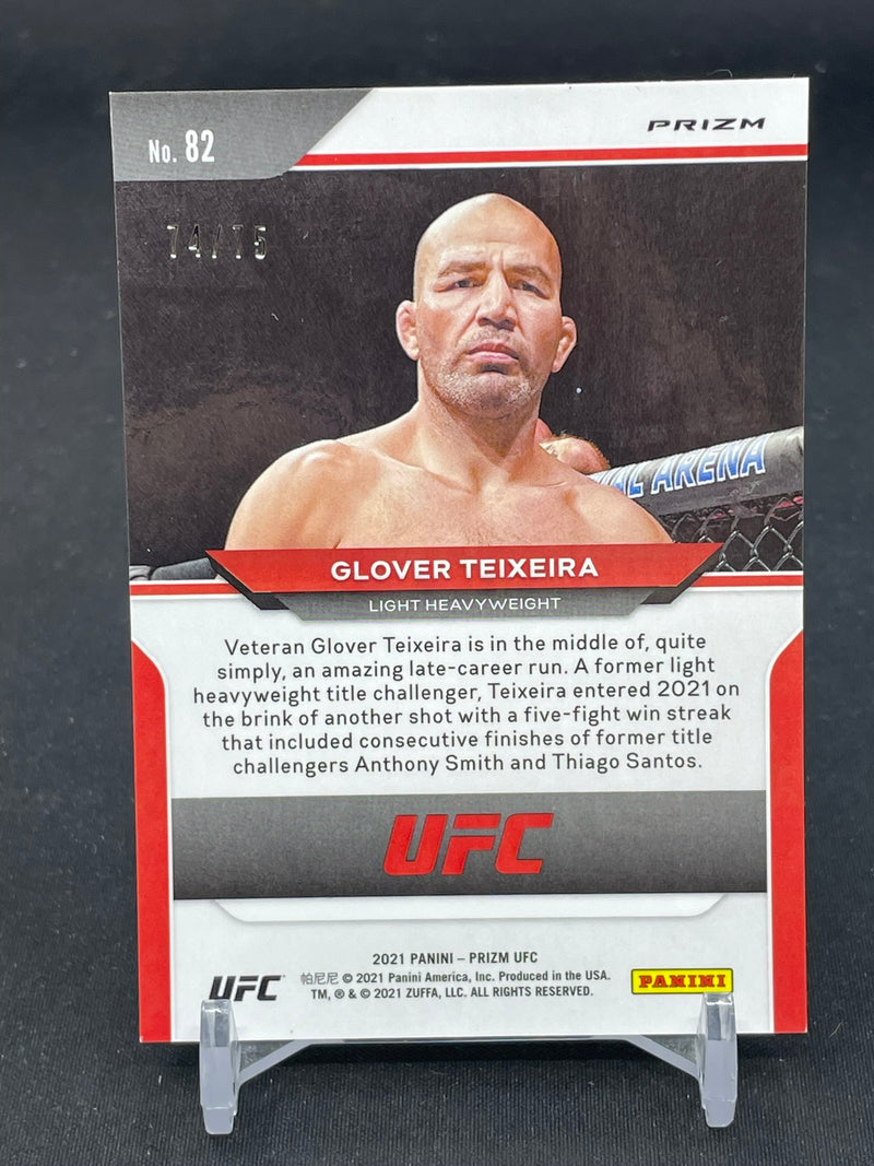 2021 PANINI PRIZM - NEON GREEN PRIZM - G. TEIXEIRA - #82 - #'D/75