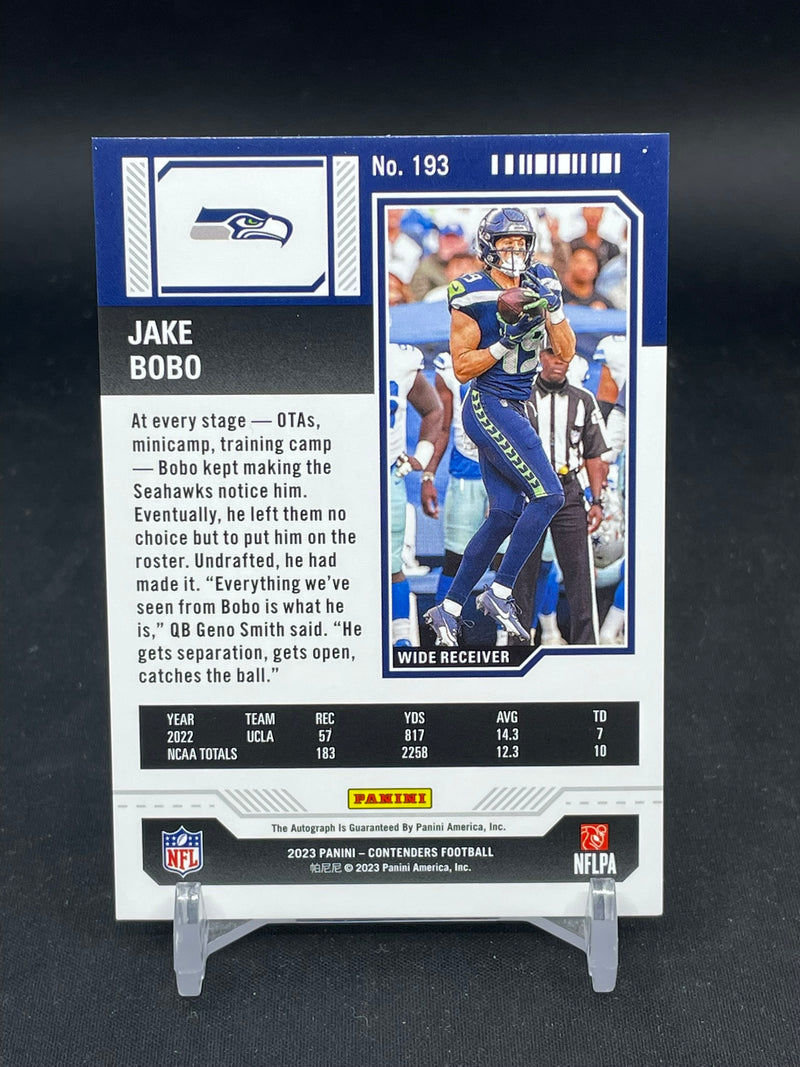 2023 PANINI CONTENDERS - ROOKIE TICKET - J. BOBO -