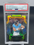2021 PANINI SELECT - DIE-CUT BLACK/GOLD PRIZM - T. LAWRENCE -