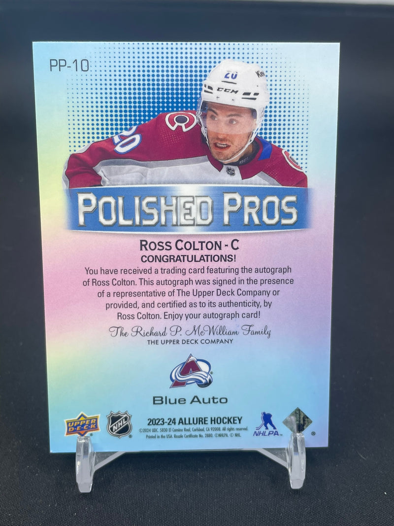 2023 UPPER DECK ALLURE - BLUE AUTO POLISHED PROS - R. COLTON -