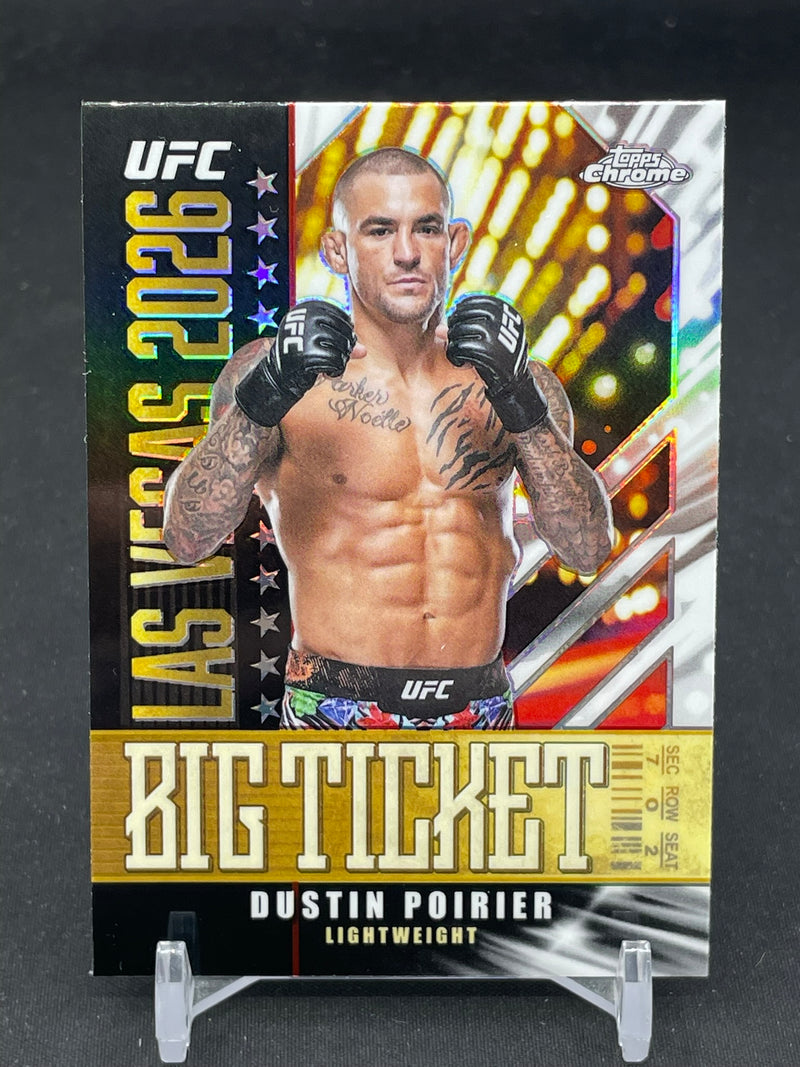 2026 TOPPS CHROME - BIG TICKET - D. POIRIER -
