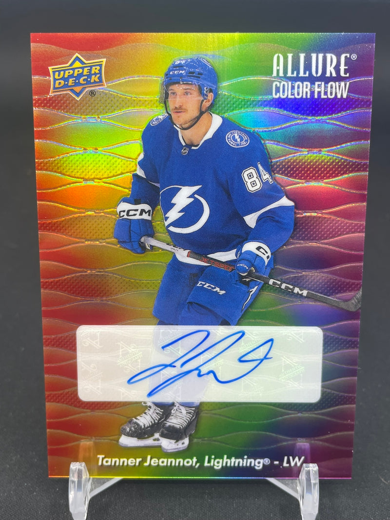 2023 UPPER DECK ALLURE - COLOR FLOW - FULL RAINBOW AUTO - T. JEANNOT -