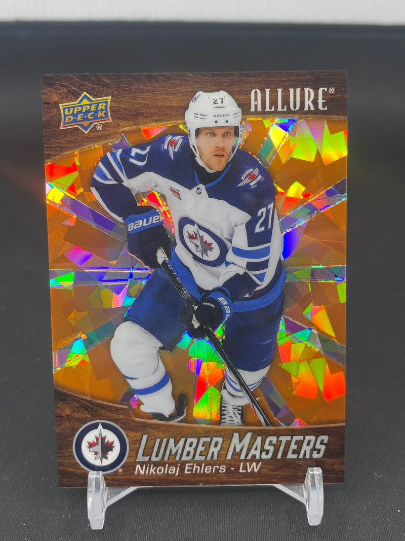 2023 UPPER DECK ALLURE - ORANGE - LUMBER MASTERS - N. EHLERS - #LM-20 - #'D/399