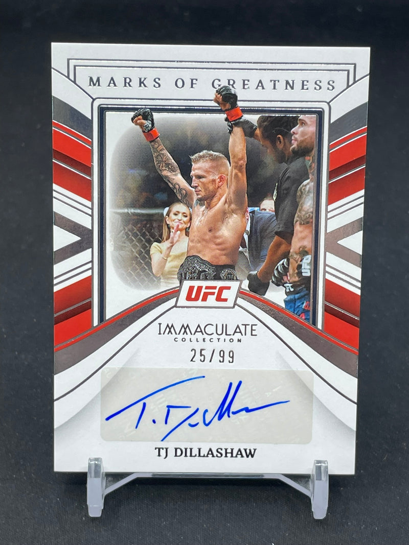 2023 PANINI IMMACULATE - MARKS OF GREATNESS - T. DILLASHAW - #MG-TJD - #'D/99 - AUTOGRAPH