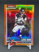 2026 TOPPS - ORANGE FOOTBALL BORDER - L. BOND - #395 - #'D/25 - RC